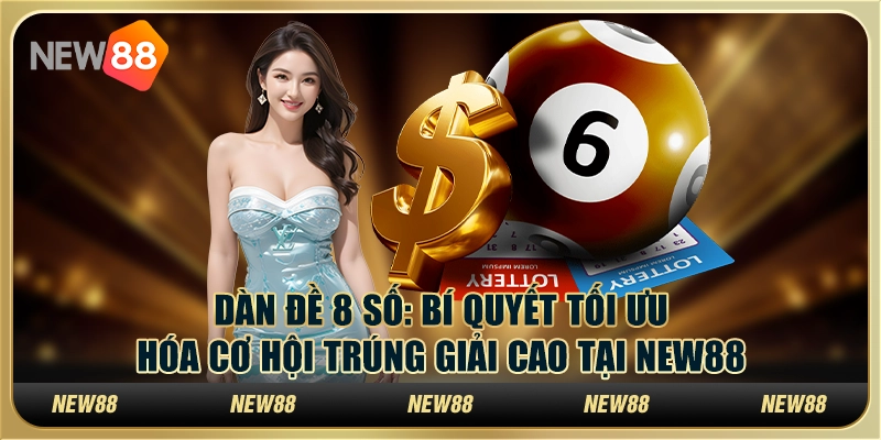 Dàn đề 8 số: Bí quyết tối ưu hóa cơ hội trúng giải cao tại New88