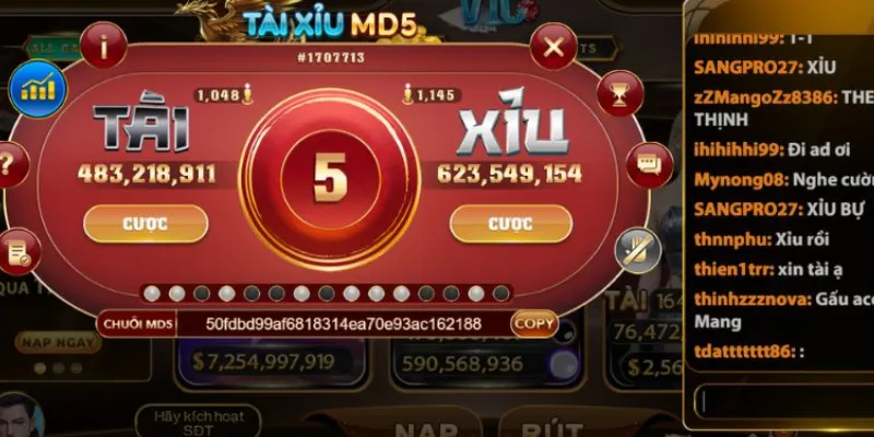 Tìm hiểu sơ lược về Tài Xỉu MD5