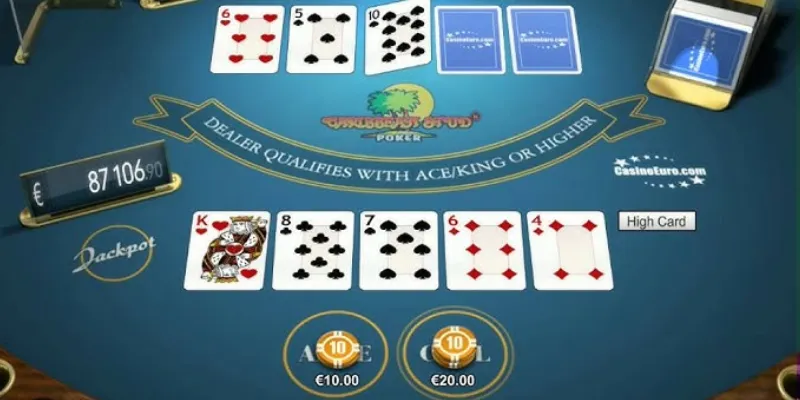 Các phương pháp đặt cược hiệu quả trong Caribbean Stud Poker