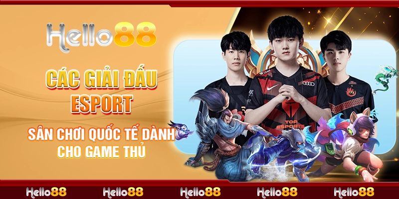 các giải đấu esport