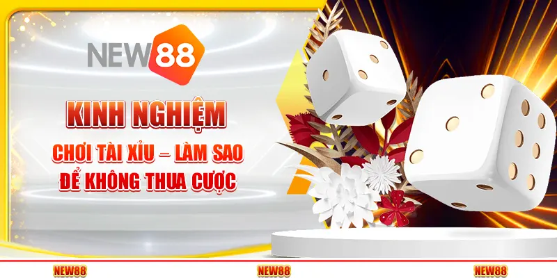 Kinh nghiệm chơi Tài Xỉu – Làm sao để không thua cược