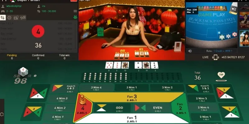 Chi tiết về các loại cược trong Fantan