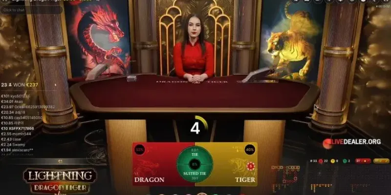 Nắm rõ cách tính điểm trong Dragon Tiger Live