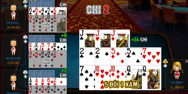 Tìm hiểu luật chơi game bài mậu binh cơ bản