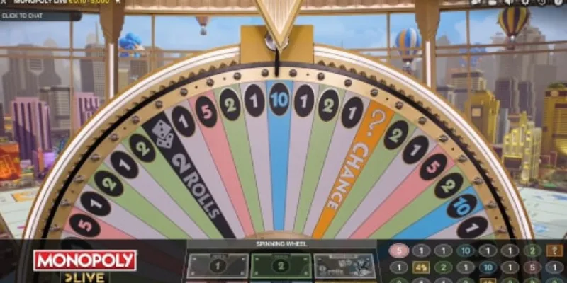 Tính năng đặc biệt của Monopoly Casino