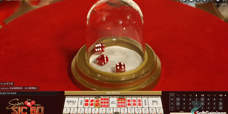 Các loại cược trong Super Sic Bo tại New88