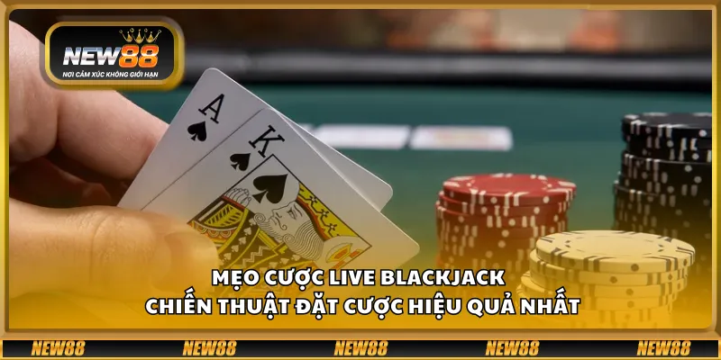 Mẹo cược Live Blackjack – Chiến thuật đặt cược hiệu quả nhất